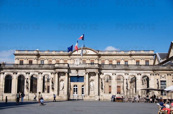 "Hotel de Ville" Bordeaux France French city