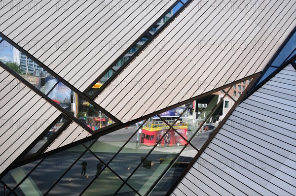 Royal Ontario Museum, museum, Toronto, Ontario, Canada, facade, window, architecture