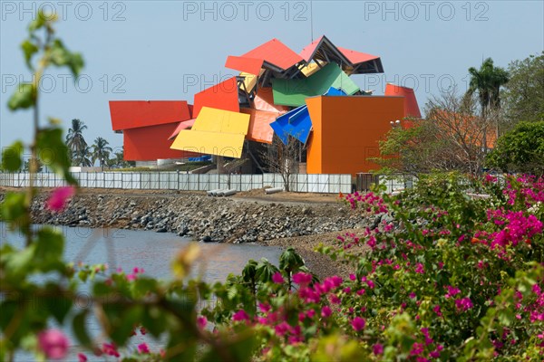 Frank Gehry's Museum of Biodiversity in Panama City capital of the Republic of Panama. Biomuseo (also known as The Biodiversity