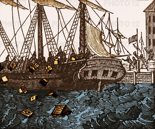 The Boston Tea Party was a direct action by colonists in Boston, a town in the British colony of Massachusetts, against the British government and the East India Company that controlled all the tea imported into the colonies. On December 16, 1773, after o