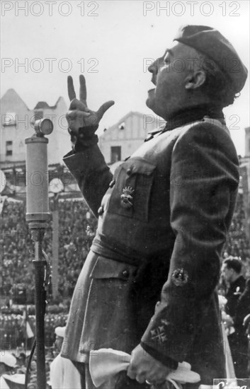 FRANCISCO FRANCO (1892-1975) Spanish Caudilo