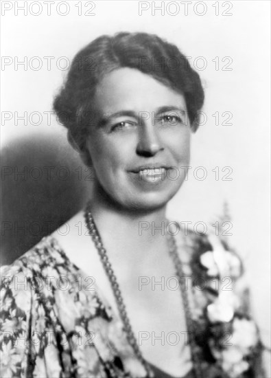 Eleanor Roosevelt (1884-1962), wife of Franklin D Roosevelt, the 32nd President of the USA. Photo c.1933
