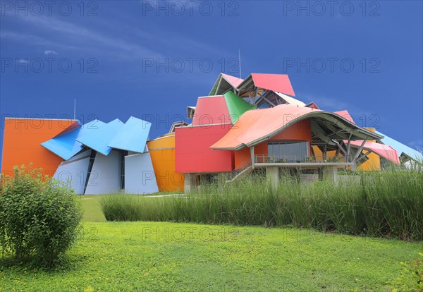 Biomuseo - Biodiversity Museum in Panama City by architect Frank Gehry Central America May 2015, Panama City, Panama