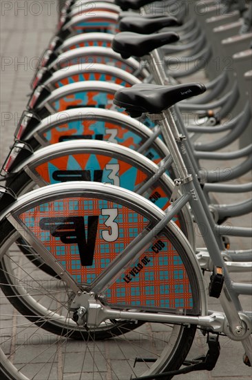 Bikes for hire in Bordeaux