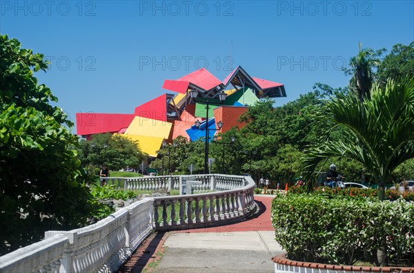 The Museum of Biodiversity designed by the famous architect Gehry