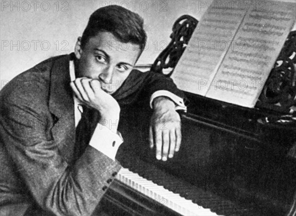 SERGEI PROKOFIEV (1891-1953) Russian Soviet composer about 1935