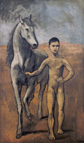 Picasso, "Jeune Garçon au cheval"