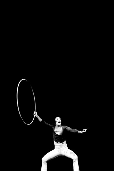 Marcel Marceau, mime.