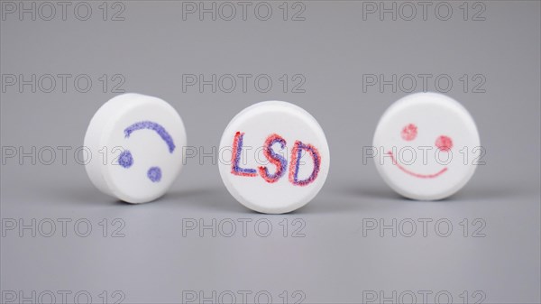 LSD pill, medical use of lsd to treat PTSD and depression.