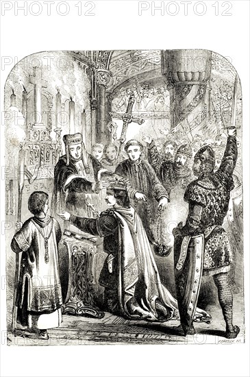 coronation william the conqueror  I circa 1028 ÔÇô 9 September 1087 Guillaume le Conqu+®rant Norman King of England  Christmas 1066