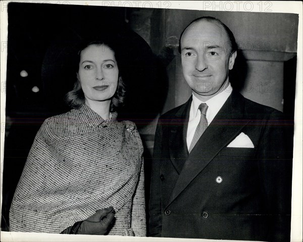 Jun. 05, 1963 - Profumo Resigns: Mr. John Profumo the Minister for war has written to the Prime Minister resigning from the Government, the resignation has been accepted. In his letter he states that when he made a statement in the House of Commons on March 22, in which he denied that there had been any impropriety in his relationship with Christine Keeler the missing London model, this was in fact not true. He now admitted having deceived the Government, his wife and family, and his legal advisers, and was therefore resigning. Photo shows Mr