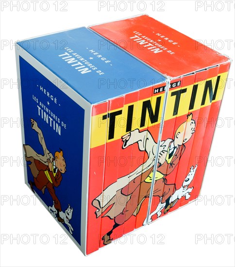 Box set of Tintin adventures on DVD