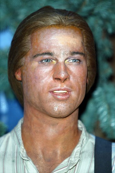 BRAD PITT HOLLYWOOD WAX MUSEUM HOLLYWOOD LOS ANGELES USA 07 October 2003