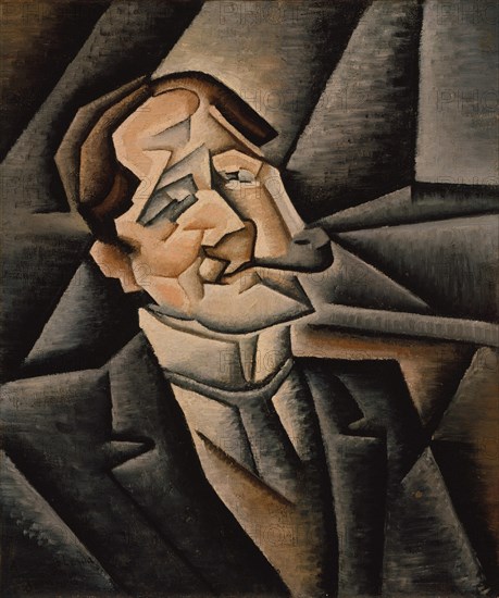 Juan Legua, 1911, Oil on canvas, 21 5/8 x 18 1/8 in. (54.9 x 46 cm), Paintings, Juan Gris (Spanish, Madrid 1887–1927