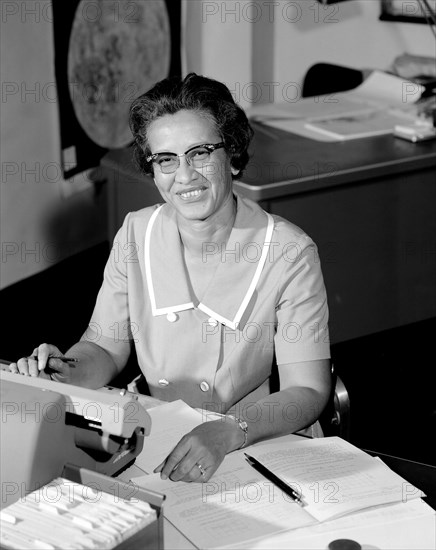 Katherine Johnson, Katherine Coleman Goble Johnson, African-American mathematician who made contributions to the United States' aeronautics and space programs with the early application of digital electronic computers at NASA.