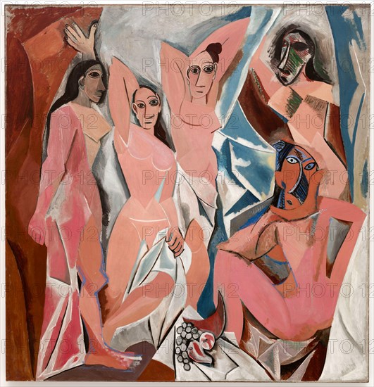 Les Demoiselles d'Avignon (1907), by Picasso