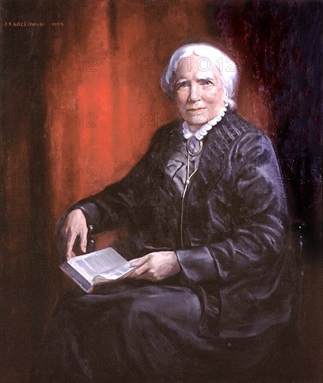 Portrait of Elizabeth Blackwell by Joseph Stanley Kozlowski, 1905.  . 1905. Joseph Stanley Kozlowski