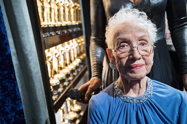 Katherine Johnson backstage during The 89th Oscars® at the Dolby® Theatre in Hollywood, CA on Sunday, February 26, 2017.  File Reference # 33242_588THA  For Editorial Use Only -  All Rights Reserved