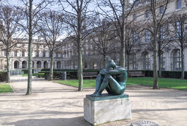 Maillol sculptures in Tuileries garden