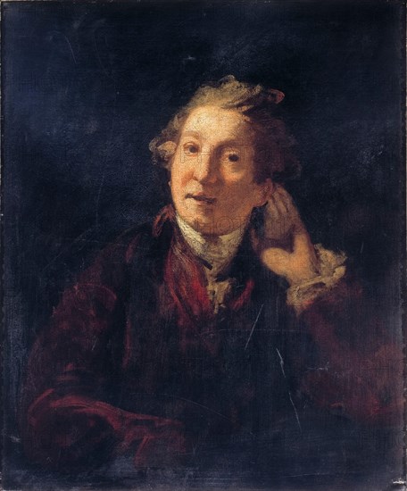 Self Portrait of the Artist as a Deaf Man, painting by Sir Joshua Reynolds, circa 1775