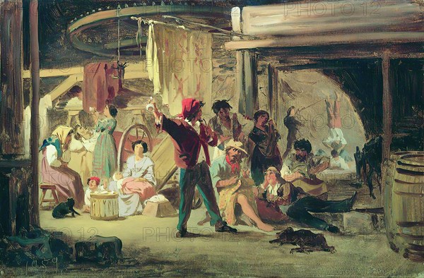 Fyodor Bronnikov - Backstage Circus 1859