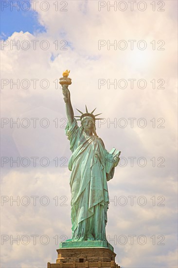 Statue of Liberty on a sunny summer day, New York City