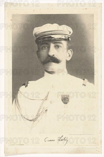 Portrait of Pierre Loti in Uniform; Pierre Loti.