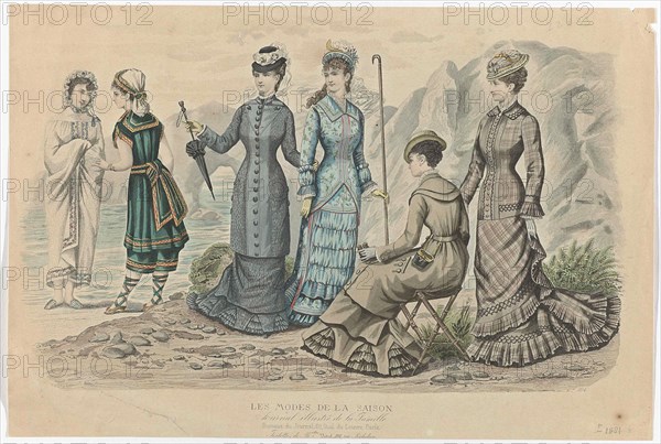 Les Modes de la Saison, ca. 1881,