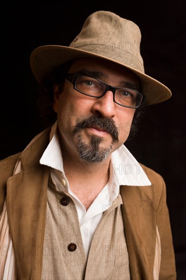 French-Afghan writer and filmmaker, Atiq Rahimi one of the speakers at the London review of book’s, world literature weekend, held at  London Review Bookshop, 14 Bury Place, Borough of Camden, London, UK.  19 Jun 2010