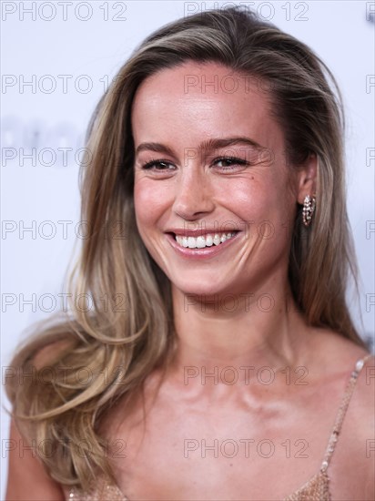 BEVERLY HILLS, LOS ANGELES, CALIFORNIA, USA - APRIL 10: Brie Larson arrives at The Daily Front Row's 6th Annual Fashion Los Angeles Awards presented by Yes I Am Cacharel, Moroccanoil, Sunglass Hut, MCM, FIJI, Whispering Angel, and Sleep Spa Hastens held at the Beverly Wilshire, A Four Seasons Hotel on April 10, 2022 in Beverly Hills, Los Angeles, California, United States. (Photo by Xavier Collin/Image Press Agency)