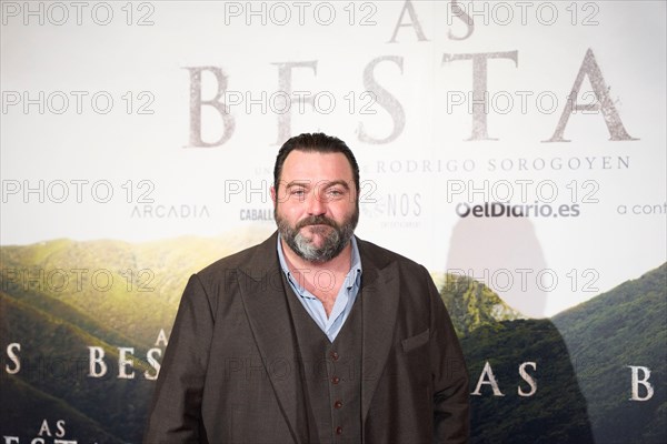 Madrid. Spain. 20221107, Denis Menochet attends 'As Bestas' Premiere at Verdi Cinema on November 7, 2022 in Madrid, Spain