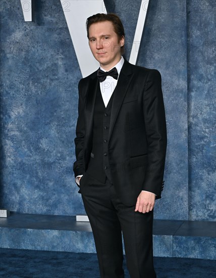 Beverly Hills, USA. 12th Mar, 2023. Paul Dano at the 2023 Vanity Fair Oscar Party at the Wallis Annenberg Center. Picture Credit: Paul Smith/Alamy Live News