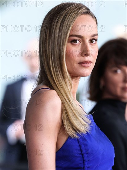 LOS ANGELES, CALIFORNIA, USA - APRIL 15: American actress Brie Larson arrives at the 9th Annual Breakthrough Prize Ceremony held at the Academy Museum of Motion Pictures on April 15, 2023 in Los Angeles, California, United States. (Photo by Xavier Collin/Image Press Agency)