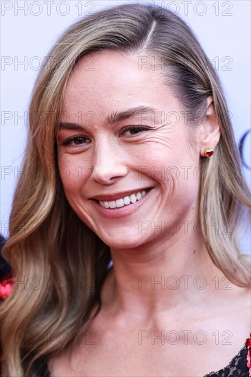 Beverly Hills, United States. 23rd Apr, 2023. BEVERLY HILLS, LOS ANGELES, CALIFORNIA, USA - APRIL 23: American actress Brie Larson wearing Rodarte arrives at The Daily Front Row's 7th Annual Fashion Los Angeles Awards held at the Crystal Garden at The Beverly Hills Hotel on April 23, 2023 in Beverly Hills, Los Angeles, California, United States. (Photo by Xavier Collin/Image Press Agency) Credit: Image Press Agency/Alamy Live News