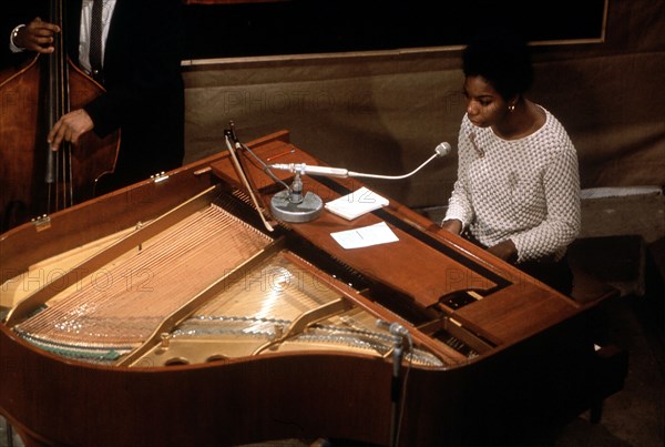 NINA SIMONE  (1933-2003) US singer about 1967