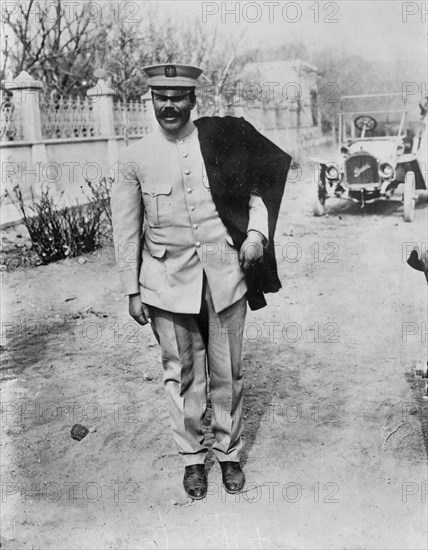 General Francisco "Pancho" Villa (1878-1923) during the Mexican Revolution, circa 1914