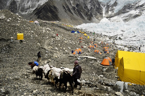 Everest Base Camp, Nepalese Side