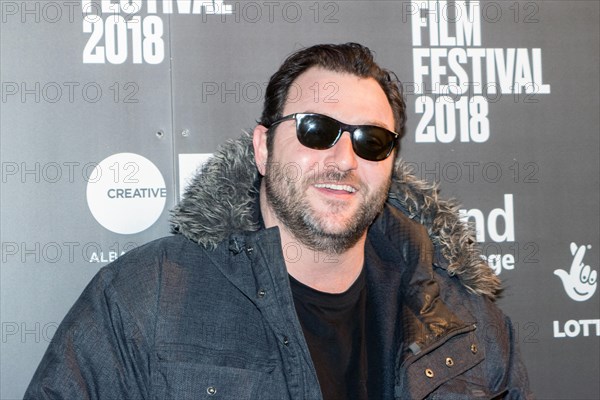 Glasgow, Scotland, UK. 27th February, 2018. Actor, Denis Ménochet at a photo call for the film premiere of Custody (Jusqu'à la garde), at the Glasgow Film Theatre (GFT), Scotland. Custody is "a brilliantly acted, tautly handled drama, in which Legrand calmly escalates the tension towards breaking point." This screening is part of the Gala strand at the Glasgow Film Festival 2018 (GFF), which runs until 4th March, 2018. Iain McGuinness / Alamy Live News