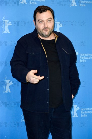 Berlin, Germany. 08th Feb, 2019. Denis Menochet during the 'By the Grace of God/Grace à Dieu' photocall at the 69th Berlin International Film Festival/Berlinale 2019 at Hotel Grand Hyatt on February 08, 2019 in Berlin, Germany. Credit: Geisler-Fotopress GmbH/Alamy Live News