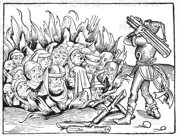 Protestants and Jews accused of heresy and witchcraft being burned alive. The Spanish Inquisition was established in 1480 by Catholic Monarchs Ferdinand II of Aragon and Isabella I. It was intended to maintain Catholic orthodoxy in their kingdoms and to replace the Medieval Inquisition, which was under Papal control. The Inquisition was originally intended primarily to ensure the orthodoxy of those who converted from Judaism and Islam.
