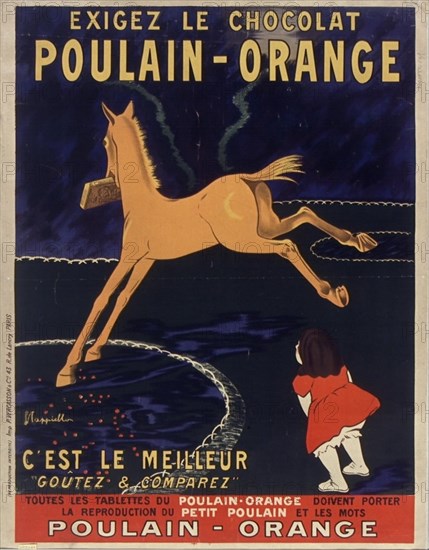 Chocolat Poulain Leonetto Cappiello.