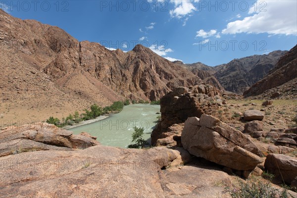 Landscapes of Mongolia, Hovd river