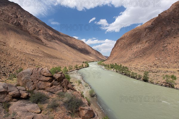 Landscapes of Mongolia, Hovd river