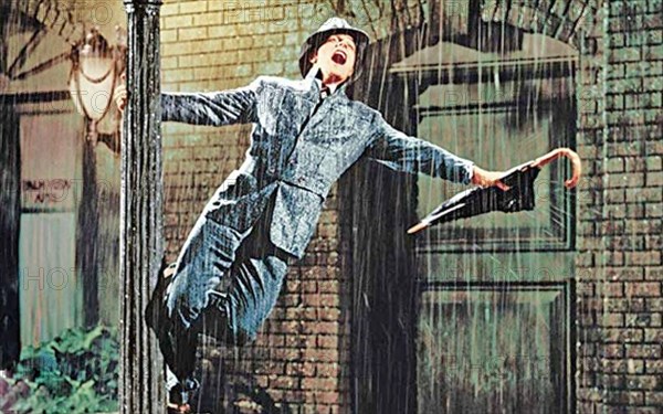 SINGIN' IN THE RAIN 1952 MGM film with Gene Kelly