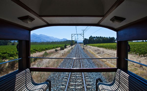 South Africa, the Rovos Rail luxury train travelling between Cape Town and Pretoria