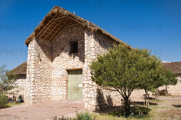 17th century church, San Cristobal, Altiplano, Potosi, Bolivia