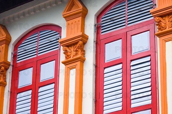 colorful house, little india, singapore