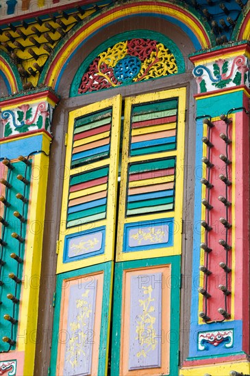 colorful house, little india, singapore