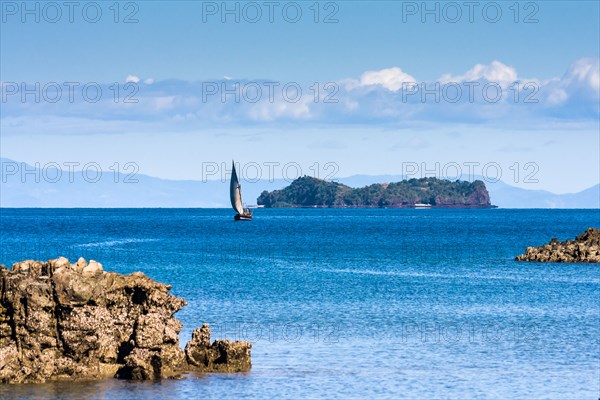 Seascape near Nosy Be island, northern Madagascar