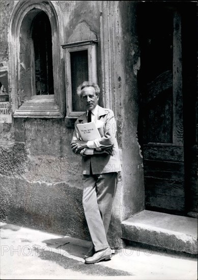Jul. 07, 1956 - Jean Cocteau to Decorate Chapel Jean Cocteau, the poet playwright, will decorate the chapel at Villefranche, French Riviera. This is to be the second Chapel on the Riviera to be decorated by famous artists (The Chapel of Saint Paul de Vence is known for its decorations done by Matisse)